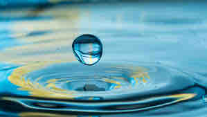 Business post about water
